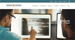 Desktop Screenshot of denimgroup.com
